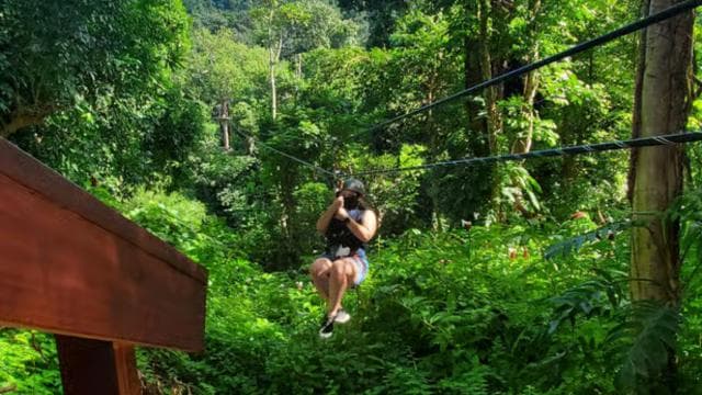 From San Juan: Zip Line, River and Luquillo Beach tour - Photo 4 (Gallery view)