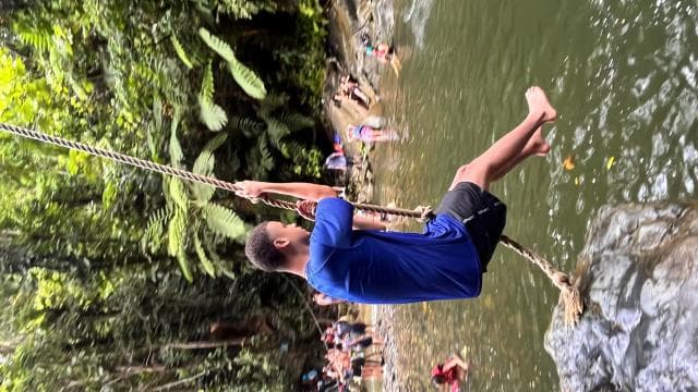 From San Juan: El Yunque Waterslide with Transportation - Dominican Republic