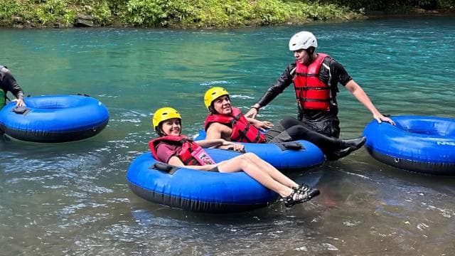 Tubing on Rio Celeste: Fun, Natural Pools & Fresh Fruit - Dominican Republic