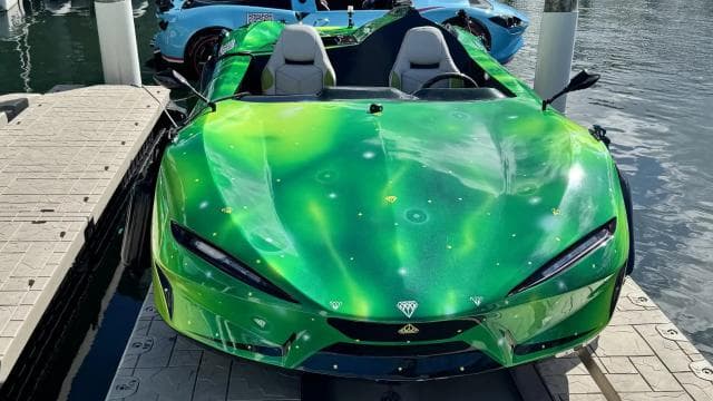 San Juan: Water Jet Car Green Infinity Experience - Photo 2 (Gallery view)