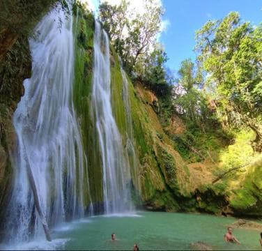 El Limón kaskad cheval vwayaj - Dominican Republic