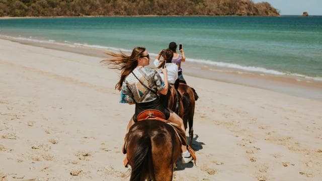 Wonderful horseback Beach and forest ride Brasilito Conchal - Dominican Republic