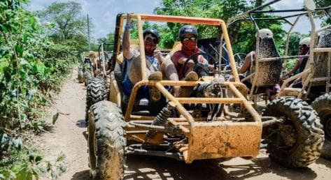Playa El Valle Adrenaline Adventure on Buggy from Samana - Dominican Republic