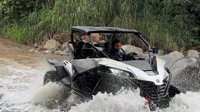 Uvita: Nauyaca Waterfalls Private 4-Seater SxS Tour & Lunch - Dominican Republic