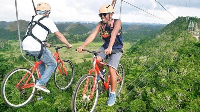Puerto Rico: Toro Verde Adventure Park Zipline Bike Ticket - Photo 4 (Gallery view)