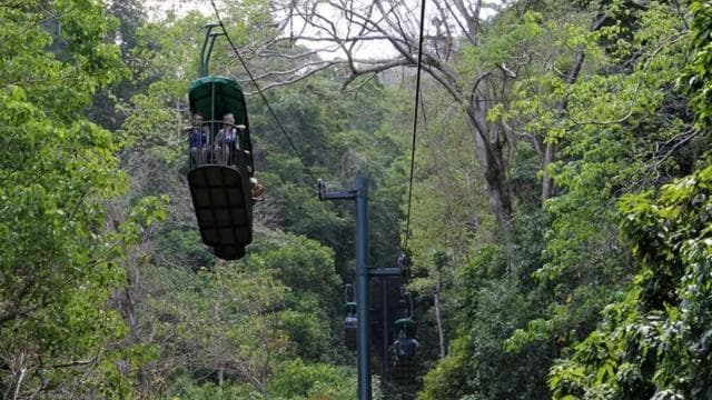 From Jaco: Aerial Tram Tour including Transportation - Dominican Republic
