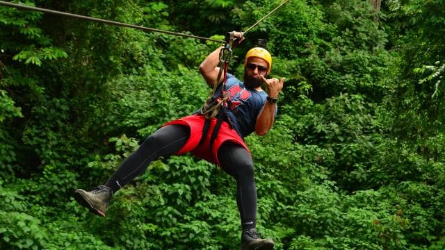 La Fortuna: Canopy + Lunch + Tubing and Hot Springs - Dominican Republic