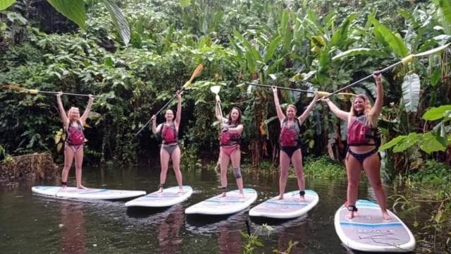 La Fortuna : cours de yoga privé sur la plateforme Rainforest River - Photo 5 (Gallery view)