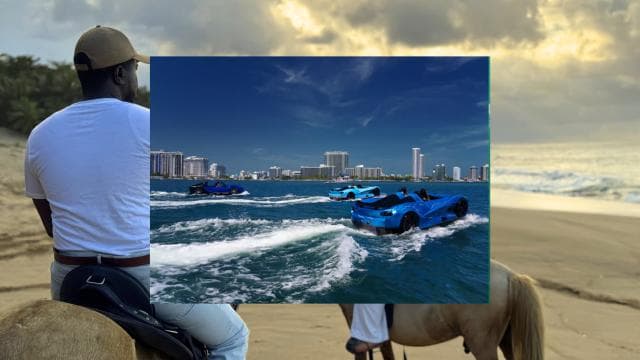San Juan: SAMOCHÓD WODNY - Blue McLaren Experience - Photo 2 (Gallery view)