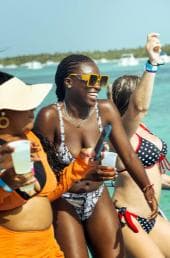 Punta Cana Bavaro: Private catamaran boat with snorkeling, open bar, and sailing - Dominican Republic