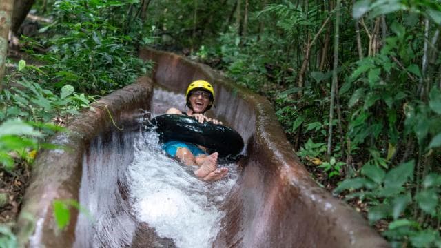 Costa Rica: Longest and Fastest Hidden Jungle Water Slide - Dominican Republic