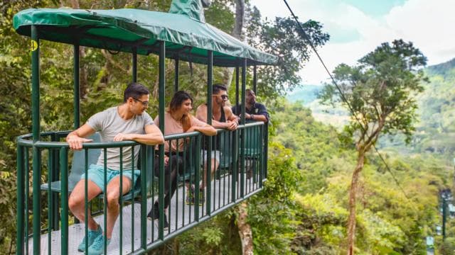 Jaco Beach: Pacific Aerial Tram at Rainforest Adventures - Dominican Republic