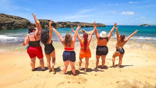 Charco Azul, Caves, Waterfalls, Beach, Free Adult Drinks - Dominican Republic