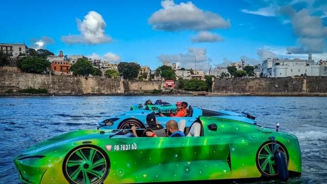 San Juan: Water Jet Car Green Infinity Experience - Photo 3 (Gallery view)