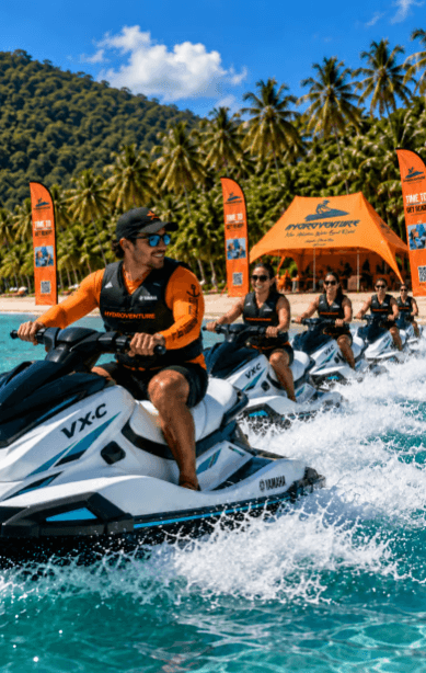 Luquillo Hydroventure: noleggio di moto d'acqua per 30 minuti - Photo 3 (Gallery view)