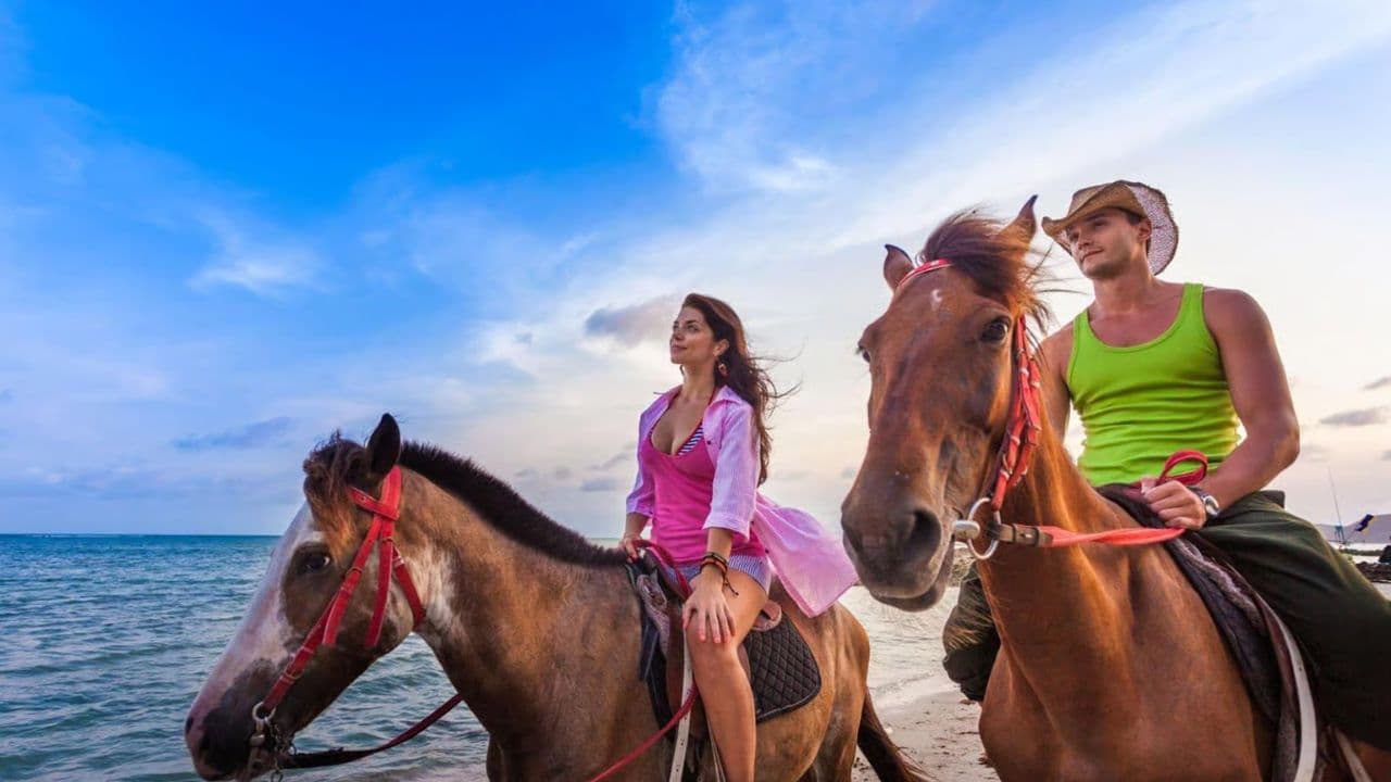2hour horseback riding adventure on the beach jungle & river - Photo 3 (Gallery view)