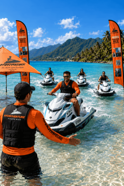 Luquillo Hydroventure: noleggio di moto d'acqua per 30 minuti - Photo 4 (Gallery view)
