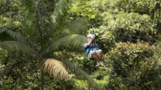 San Jose: San Luis Rainforest and Zipline Tour with Lunch - Dominican Republic