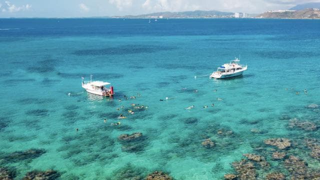 All Inclusive Snorkel and Slide Boat Tour: Icacos or Vieques - Dominican Republic