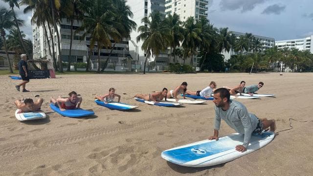 San Juan: Surfing Class with Professional Instructors - Dominican Republic