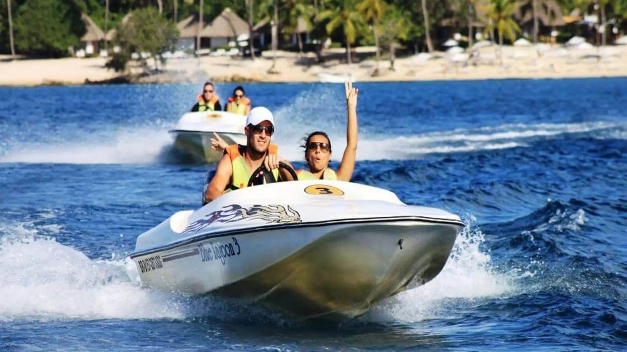 Punta Cana: Dobrodružstvo s motorovým člnom a šnorchlovaním s pickupom - Photo 2 (Gallery view)