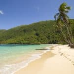 (Pláž Ermitano) Playa Ermitaño Výlet lodí a Playa Onda, Půldenní výlet, Samaná – Dominikánská republika. - Dominican Republic