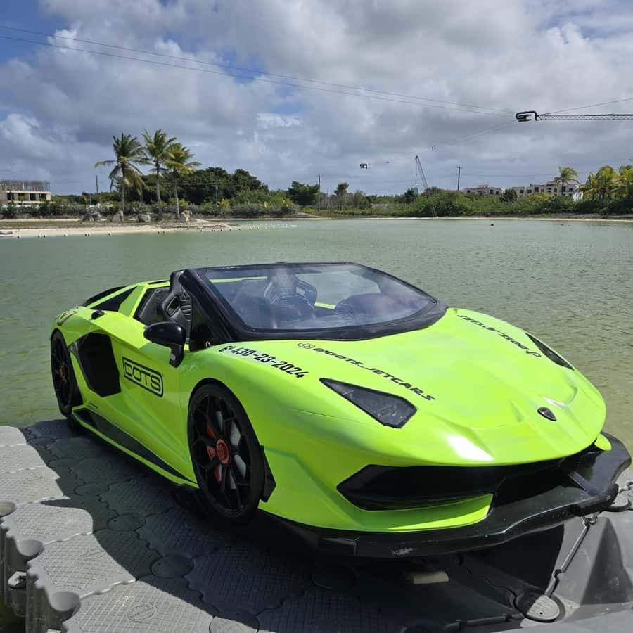 Punta Cana: Ride in Style on a Lamborghini Jet Car Boat - Dominican Republic