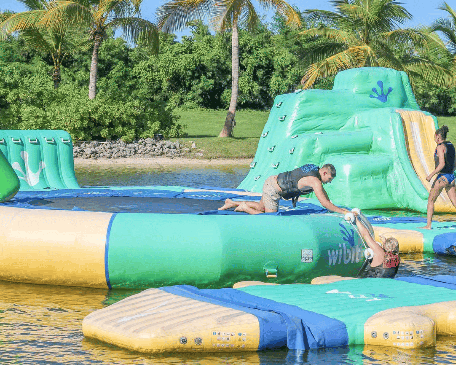 Punta Cana: Caribbean Lake Park Aqua Adventure Package - Dominican Republic