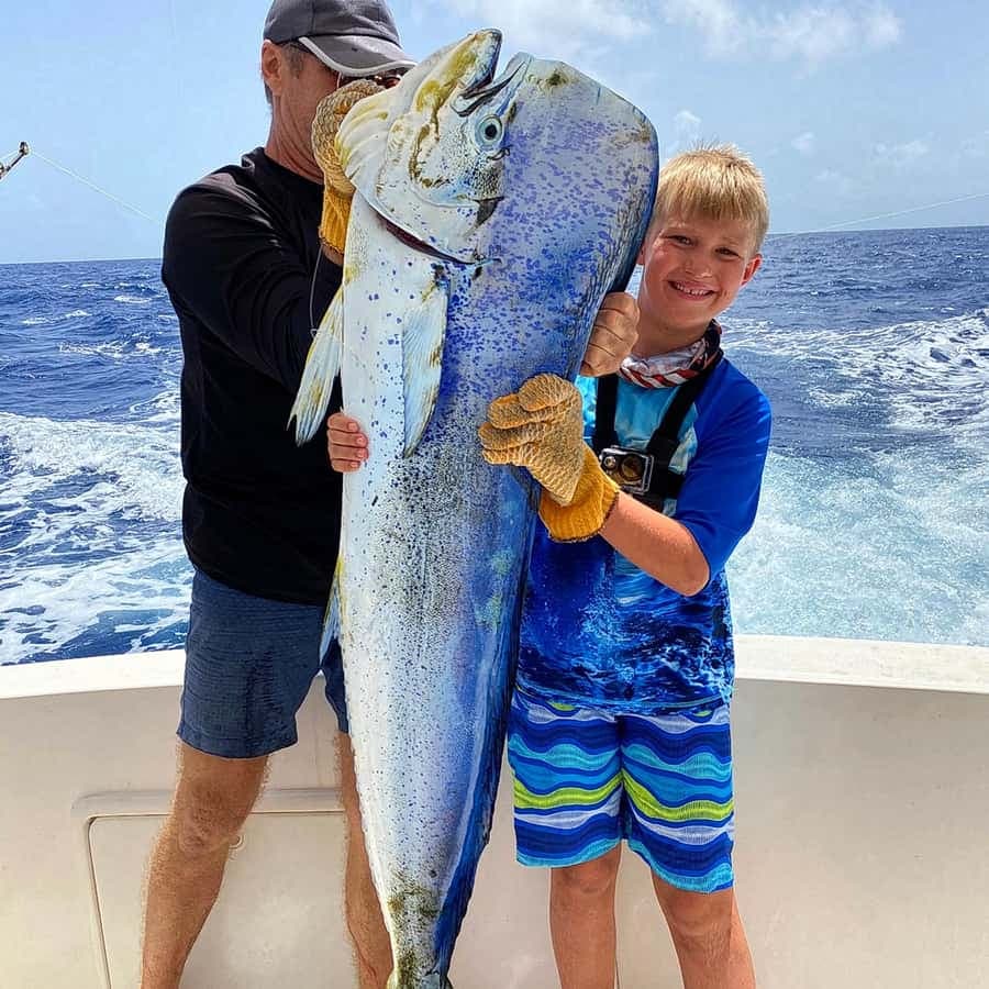 Private Fishing Charters "Gone Dog" 37' boat offshore trip - Dominican Republic