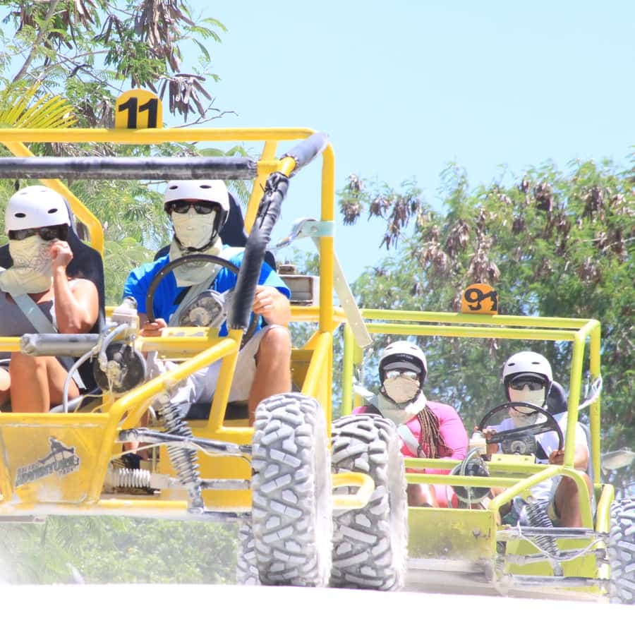 Buggy Ride, Zipline Splash & Waterfall Pool Combo with Lunch - Dominican Republic
