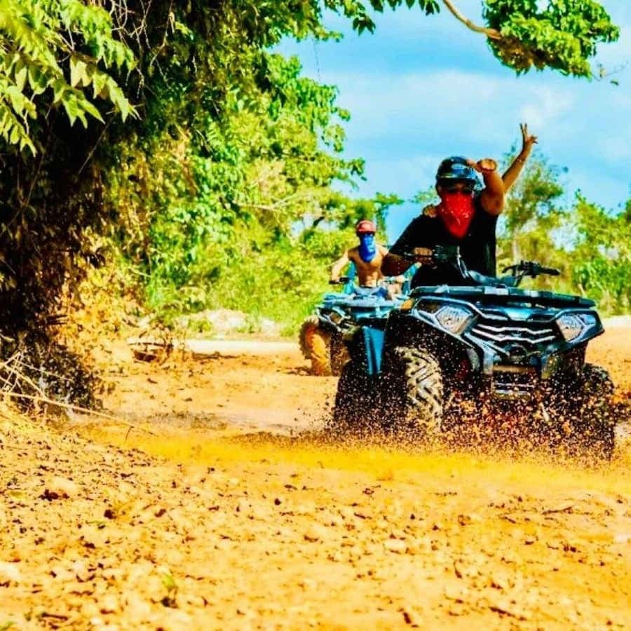 From Miches: Round Mountain and ATV Tour to Rice Factory - Dominican Republic