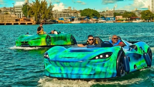 San Juan: Water Jet Car Green Infinity Experience - Dominican Republic