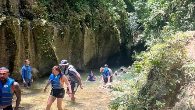 Caves, Canyon & Waterfall Adventure in Charco Azul - Dominican Republic