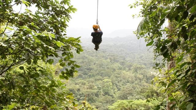 6 in 1 Tour Full Day Pass Braulio Carrillo - Dominican Republic