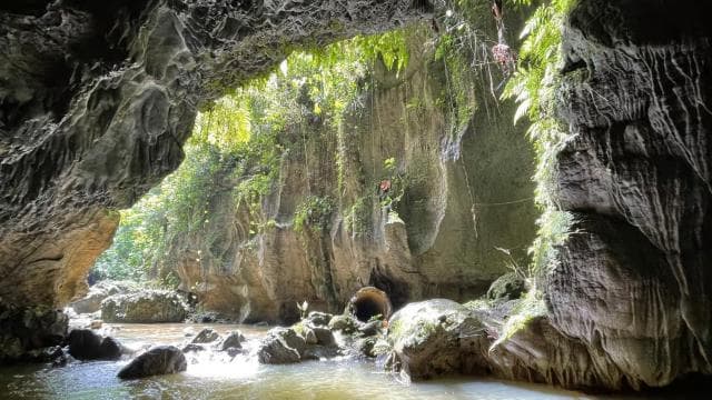 San Juan: Arenales Caves, Waterfall, Spring & River Swimming - Dominican Republic