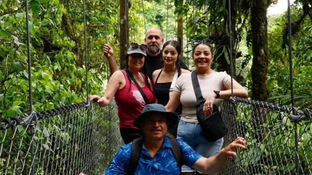 La Fortuna: Hanging Bridges and Zip Line Tour with Lunch - Dominican Republic