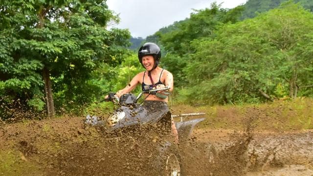 Jaco Beach: Zip Line and ATV Adventure Combo Tour - Dominican Republic