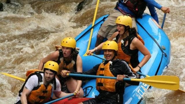 La Fortuna: Rafting level III & zip lines & Superman - Dominican Republic
