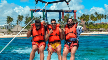 Punta Cana: Parasalingové dobrodružství s vyzvednutím v hotelu